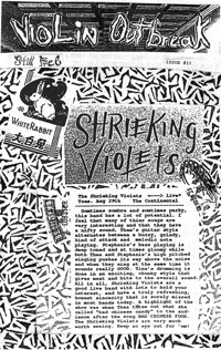 Press clipping from Violin Outbreak